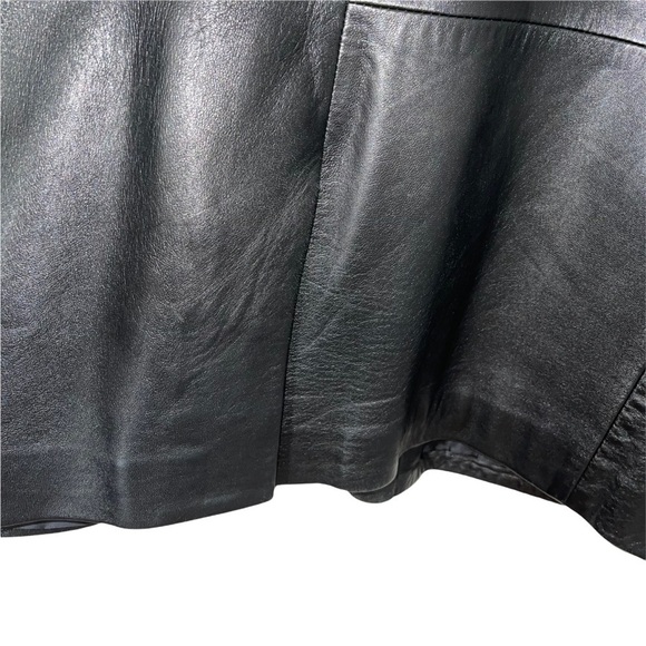 Calvin Klein Man 100% Lather Jacket Size XL/Eu 44 - Picture 5 of 6